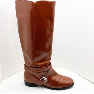 {Marc Jacobs} Patent Leather Riding Boots